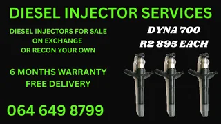 Dyna 700 Diesel Injectors For Sale On Exchange