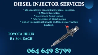 Toyota Hilux Diesel Injectors For Sale On Exchange