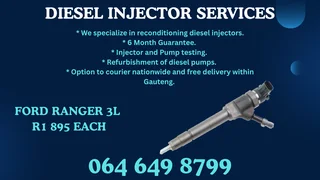 Ford Ranger 3l Diesel Injectors With Washers For Sale On Exchange Or Recon Your Own
