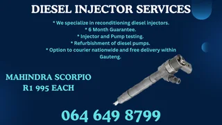 We Can Recon Your Mahindra Scorpio Diesel Injectors Washers Included