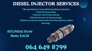 Hyundai H100 Diesel Injectors For Sale On Exchange Or Recon Your Own Copper Washers And Warranty Inc