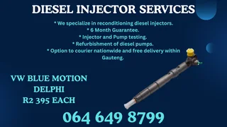 Vw Blue Motion Delphi Diesel Injectors For Sale On Exchange