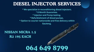 Nissan Micra 1.5 Diesel Injectors With Washers For Sale On Exchange Or Recon Your Own