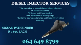 Nissan Pathfinder Diesel Injectors With Washers For Sale On Exchange Or Recon Your Own Warranty Inc