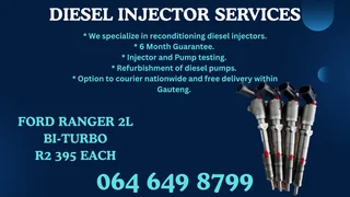 Ford Ranger 2l Bi-turbo Diesel Injectors For Sale On Exchange With Washers