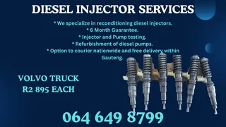 Volvo Truck Diesel Injectors For Sale Or Recon Your Own
