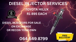 Toyota Hilux Diesel Injectors For Sale On Exchange
