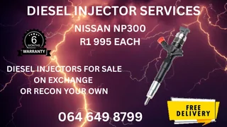 Nissan Np300 Diesel Injectors For Sale On Exchange Washers And Warranty Included