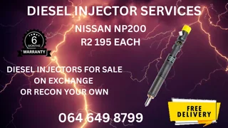 Nissan Np200 Diesel Injectors For Sale Or Recon Your Own