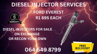 Ford Everest Diesel Injectors For Sale On Exchange Or Recon Your Own Copper Washers And Warranty Inc