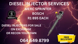 Merc Sprinter Bosch Diesel Injectors For Sale On Exchange Copper Washers Included