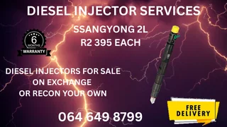 Ssangyong 2l Diesel Injectors With Washers For Sale On Exchange