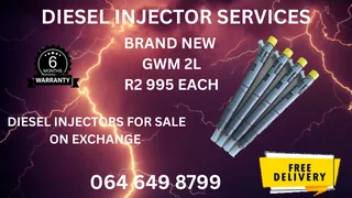 Brand New Gwm 2l Diesel Injectors For Sale