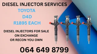 Toyota D4d Diesel Injectors For Sale On Exchange Or Recon Your Own