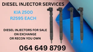 Kia 2500 Diesel Injectors With Washers For Sale On Exchange