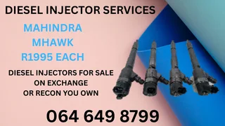 We Can Recon Your Mahindra Mhawk Diesel Injectors Warranty Included
