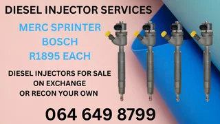 Merc Sprinter Bosch Diesel Injectors For Sale On Exchange Or Recon Your Own Copper Washers Included