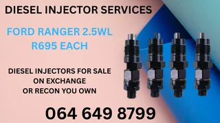 Ford Ranger 2.5wl Diesel Injectors For Sale On Exchange Or Recon Your Washer Kits And Warranty Incl