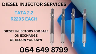 Tata 2.2 Diesel Injectors For Sale Or Recon Your Own Copper Washers And Warranty Included