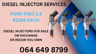 Ford Figo 1.4 Diesel Injectors With Copper Washers For Sale On Exchange Or Recon Your Own