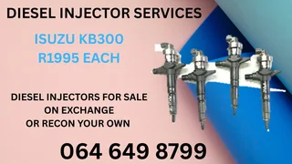 Isuzu Kb300 Diesel Injectors With Copper Washers For Sale On Exchange Or Recon Your Own Warranty Inc