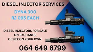 Dyna 300 Diesel Injectors With Copper Washers For Sale Or Recon Your Own 6 Months Warranty Included