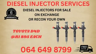 Recon Your Toyota D4d Diesel Injectors Washers Included