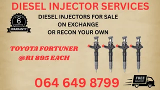 Let Us Recon Your Toyota Fortuner Diesel Injectors