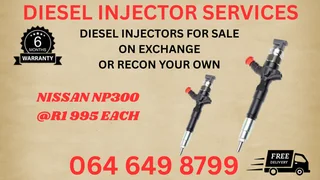 Nissan Np300 Diesel Injectors For Sale On Exchange Or Recon Your Own