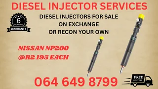 Nissan Np200 Diesel Injectors For Sale On Exchange Or Recon Your Own With Washers