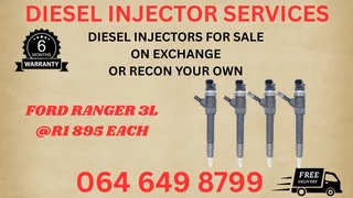 Ford Ranger 3l Diesel Injectors For Sale On Exchange With Washers