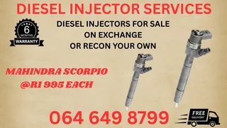 Mahindra Scorpio Diesel Injectors With Washers For Sale On Exchange Or Recon Your Own