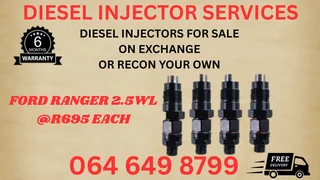Recon Your Ford Ranger 2.5wl Diesel Injectors