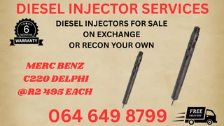 Recon Your Merc Benz C220 Delphi Diesel Injectors Copper Washers Included