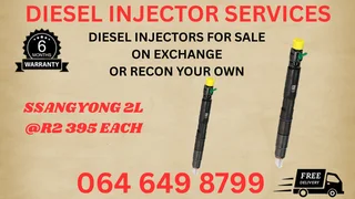 Let Us Recon Your Ssangyong 2l Diesel Injectors Copper Washers And Warranty Included