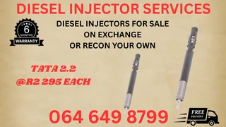 Tata 2.2 Diesel Injectors For Sale On Exchange Or Recon Your Own