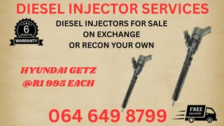 Hyundai Getz Diesel Injectors For Sale On Exchange Copper Washers Included