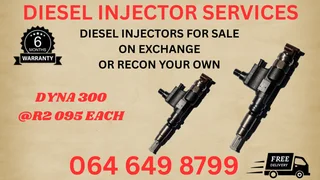 Dyna 300 Diesel Injectors For Sale On Exchange 6 Months Warranty Included