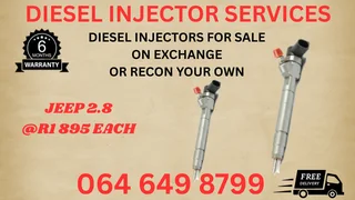 Jeep 2.8 Diesel Injectors For Sale Or Recon Your Own Copper Washers Included
