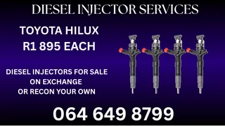 Toyota Hilux Diesel Injectors With Washers For Sale On Exchange Or Recon Your Own