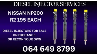 Nissan Np200 Diesel Injectors With Washers For Sale Or Recon Your Own