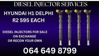 We Can Recon Your Hyundai H1 Delphi Diesel Injectors