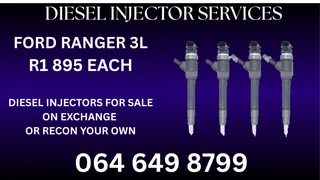 We Can Recon Your Ford Ranger 3l Diesel Injectors 6 Months Warranty Included