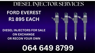 Ford Everest Diesel Injectors For Sale On Exchange Or Recon Your Own Copper Washers And Warranty Inc