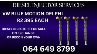 Vw Blue Motion Delphi Diesel Injectors For Sale On Exchange