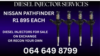 Nissan Pathfinder Diesel Injectors With Washers For Sale On Exchange Or Recon Your Own Warranty Incl