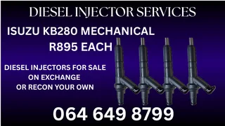 We Can Recon Your Isuzu Kb280 Mechanical Diesel Injectors Copper Washers Included