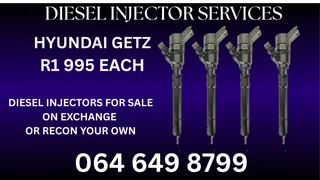 We Can Recon Your Hyundai Getz Diesel Injectors 6 Months Warranty Included
