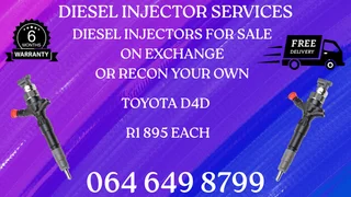 Let Us Recon Your Toyota D4d Diesel Injectors Copper Washers Included