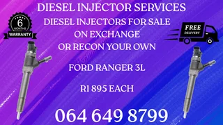 Ford Ranger 3l Diesel Injectors For Sale On Exchange Copper Washers Included